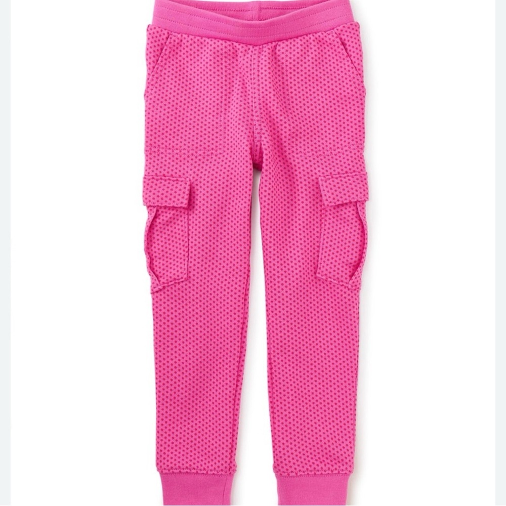 Tea Collection Printed Cargo Pocket Joggers